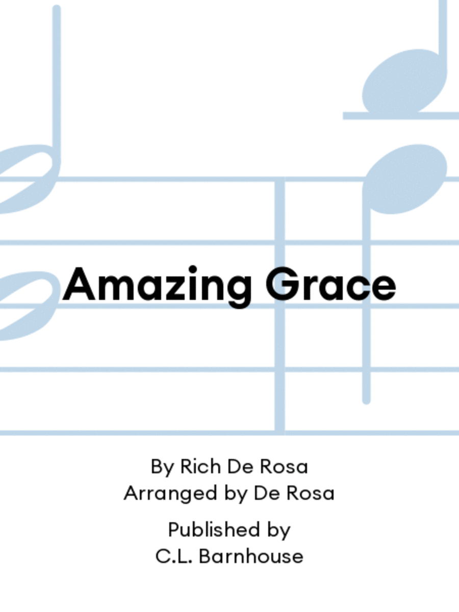 Amazing Grace Amazing Grace Jazz Ensemble scores gallery preview page 1