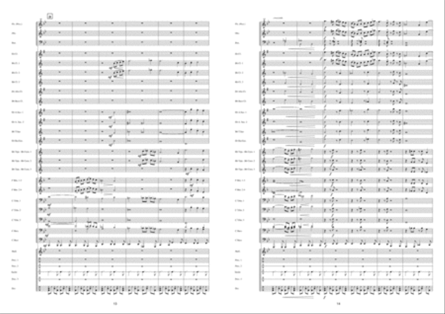 Olhos Verdes Concert Band scores gallery preview page 8