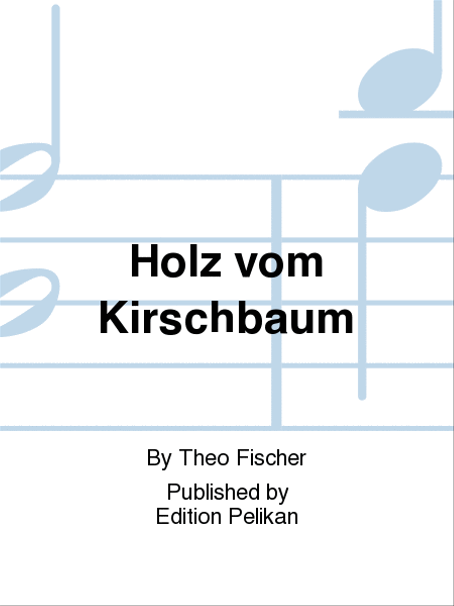 Holz vom Kirschbaum Men's Choir scores gallery preview page 1