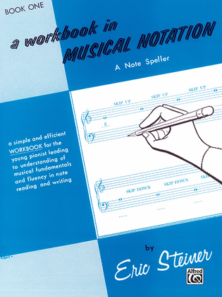 Book cover for Workbook in Musical Notation, Book 1