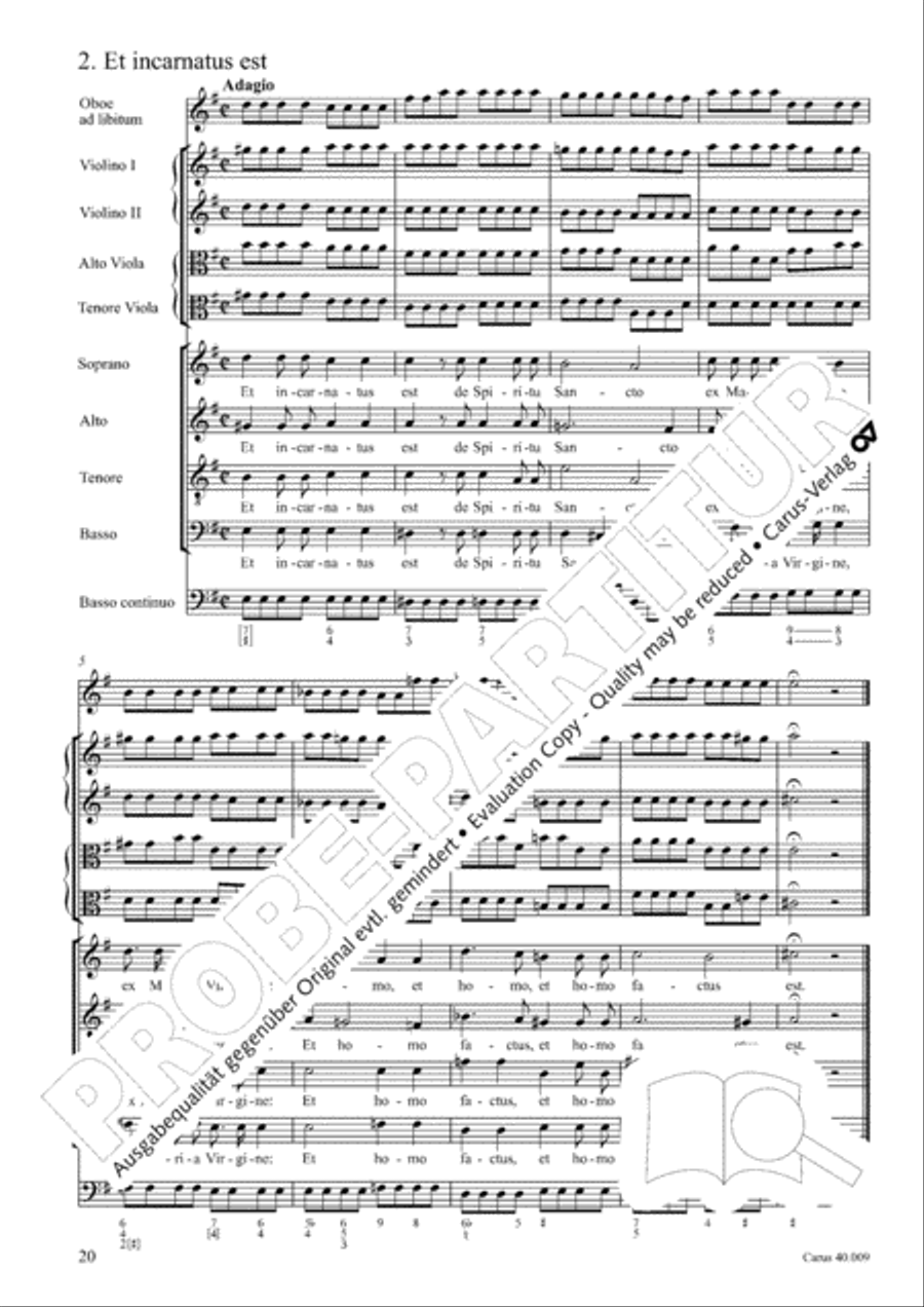 Credo in G Credo in G SA scores gallery preview page 21