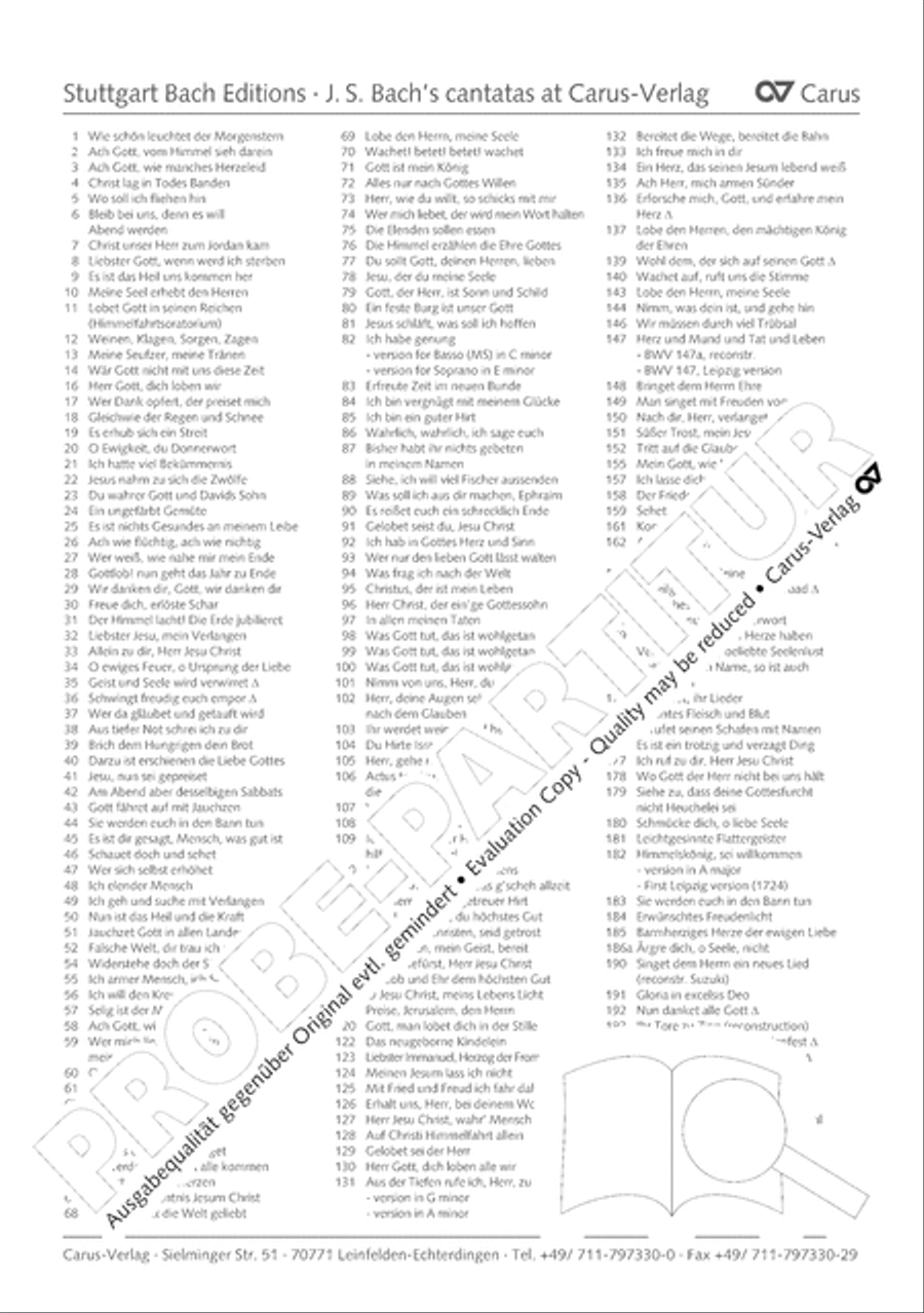 The Lord is mindful of us (Der Herr denket an uns) STB scores gallery preview page 29