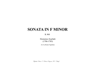 SONATA IN F MINOR K 466 - Domenico Scarlatti (Neapolis 1685- Madrid 1757)