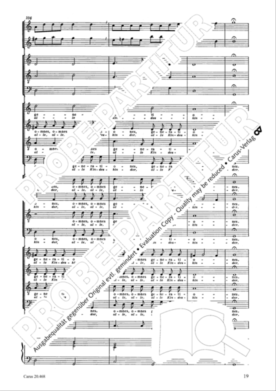 Uppsala-Magnificat Uppsala-Magnificat 4-Part scores gallery preview page 20