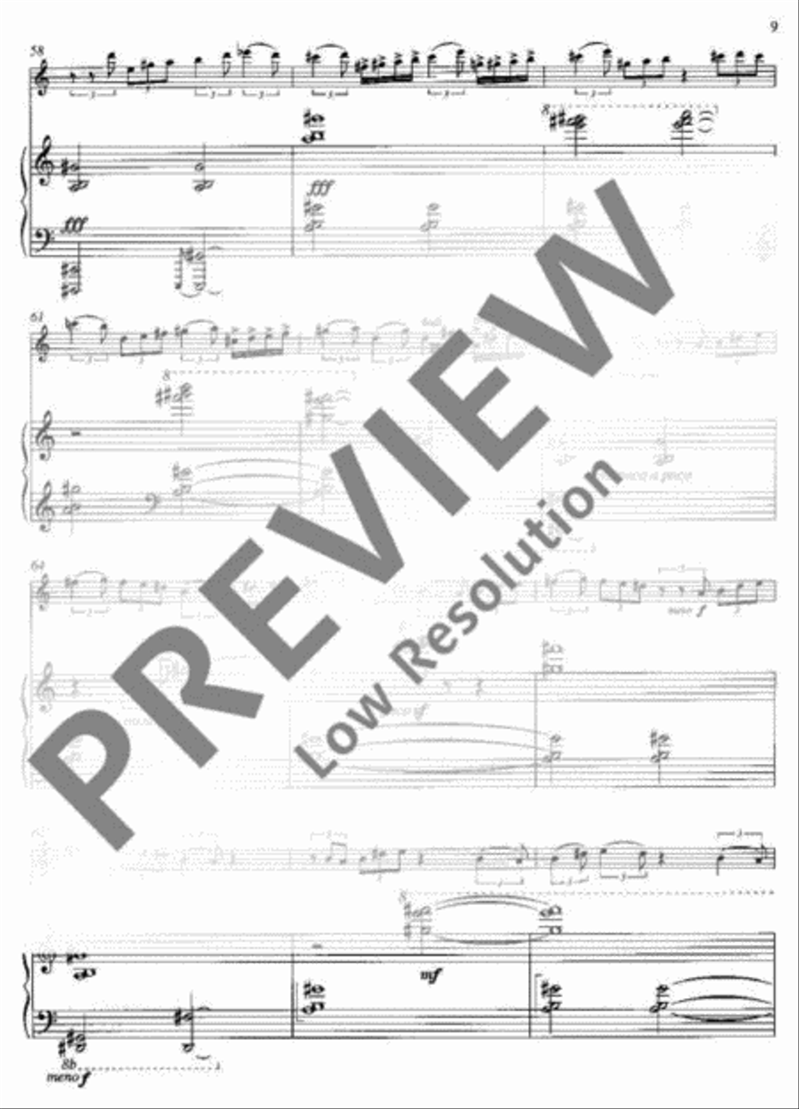 Pastorale Pastorale A Clarinet scores gallery preview page 10