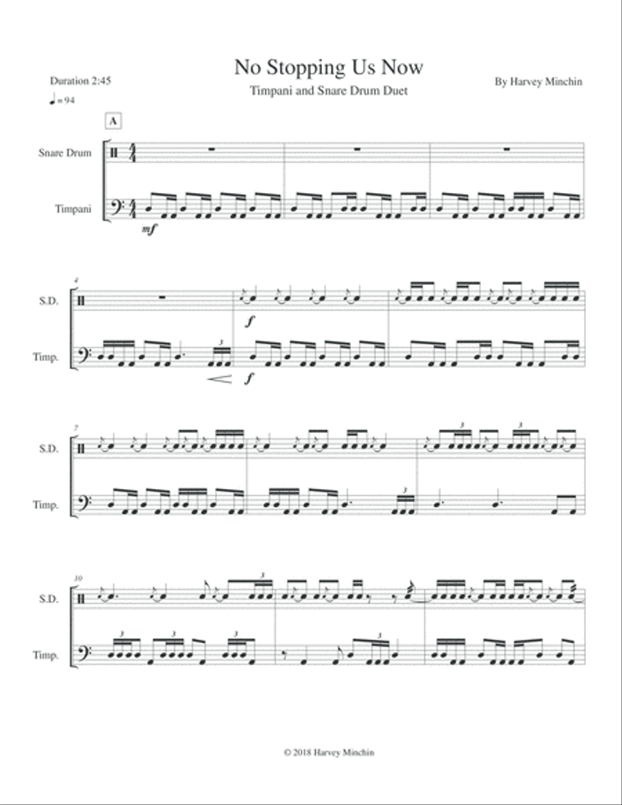 No Stopping Us Now Chamber Music scores gallery preview page 2