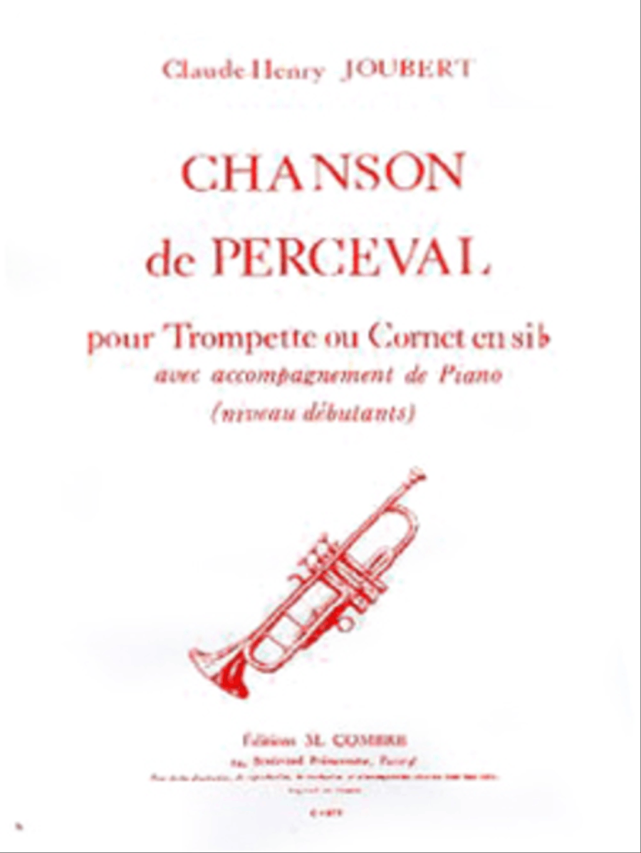 Chanson de Perceval Chanson de Perceval Trumpet Solo scores gallery preview page 1