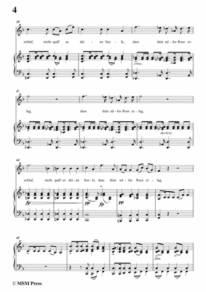 Schubert-Ellens Gesang II,Op.52 No.2,in F Major,for Voice&Piano image number null