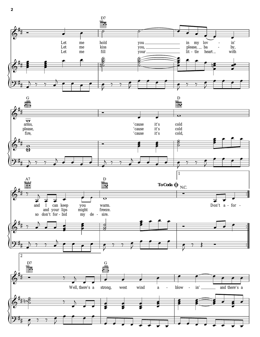 Don't Forbid Me Don't Forbid Me Piano, Vocal, Guitar scores gallery preview page 2