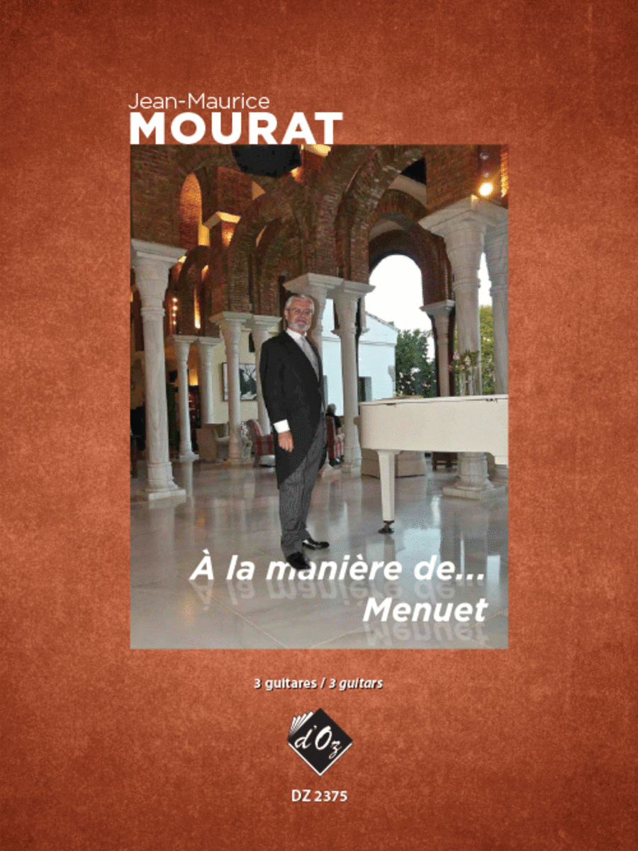 À la manière de... / Menuet Guitar Ensemble scores gallery preview page 1