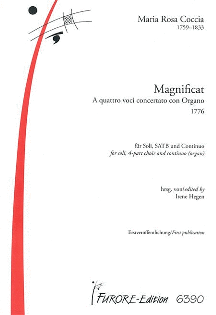 Magnificat Magnificat 4-Part scores gallery preview page 1