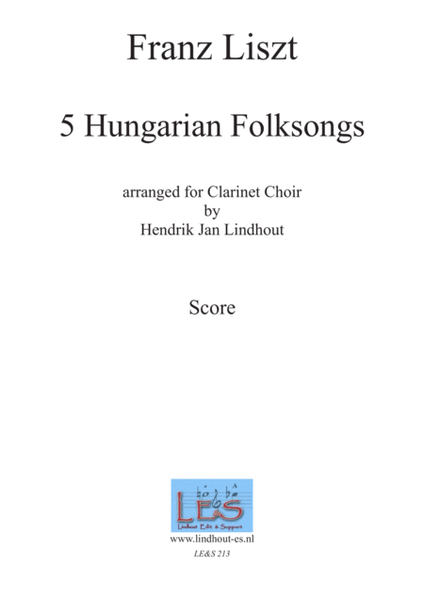 5 Hungarian Folksongs image number null