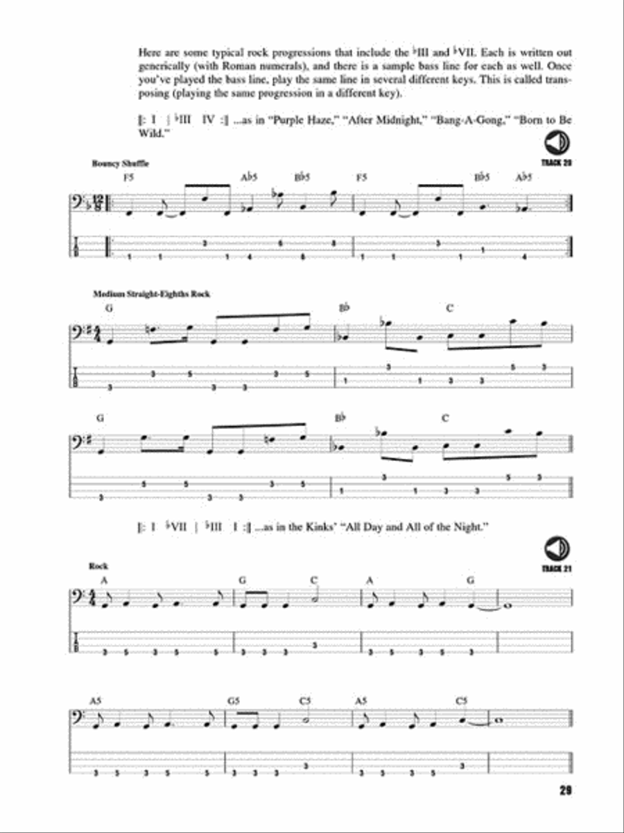Fretboard Roadmaps – Bass Bass Guitar Tablature scores gallery preview page 5
