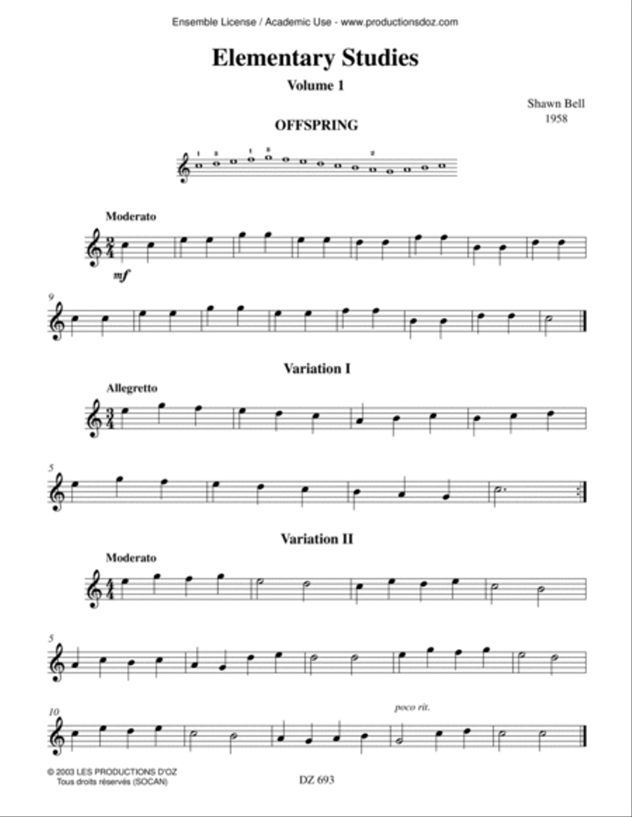 Elementary Studies, vol. 1 Classical Guitar scores gallery preview page 2