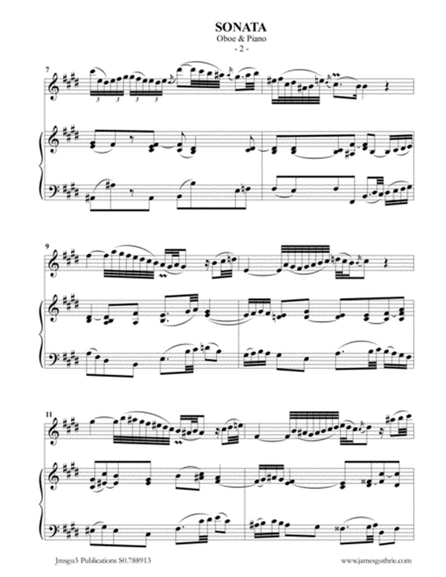 BACH: Sonata BWV 1035 for Oboe & Piano image number null
