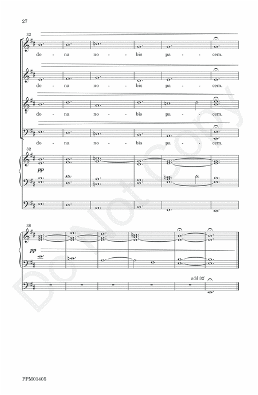 Mass Mass 4-Part scores gallery preview page 29