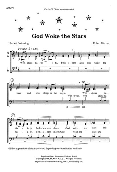 God Woke the Stars