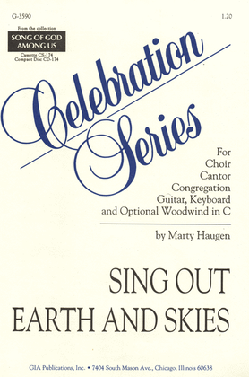 Book cover for Sing Out, Earth and Skies - Instrument edition