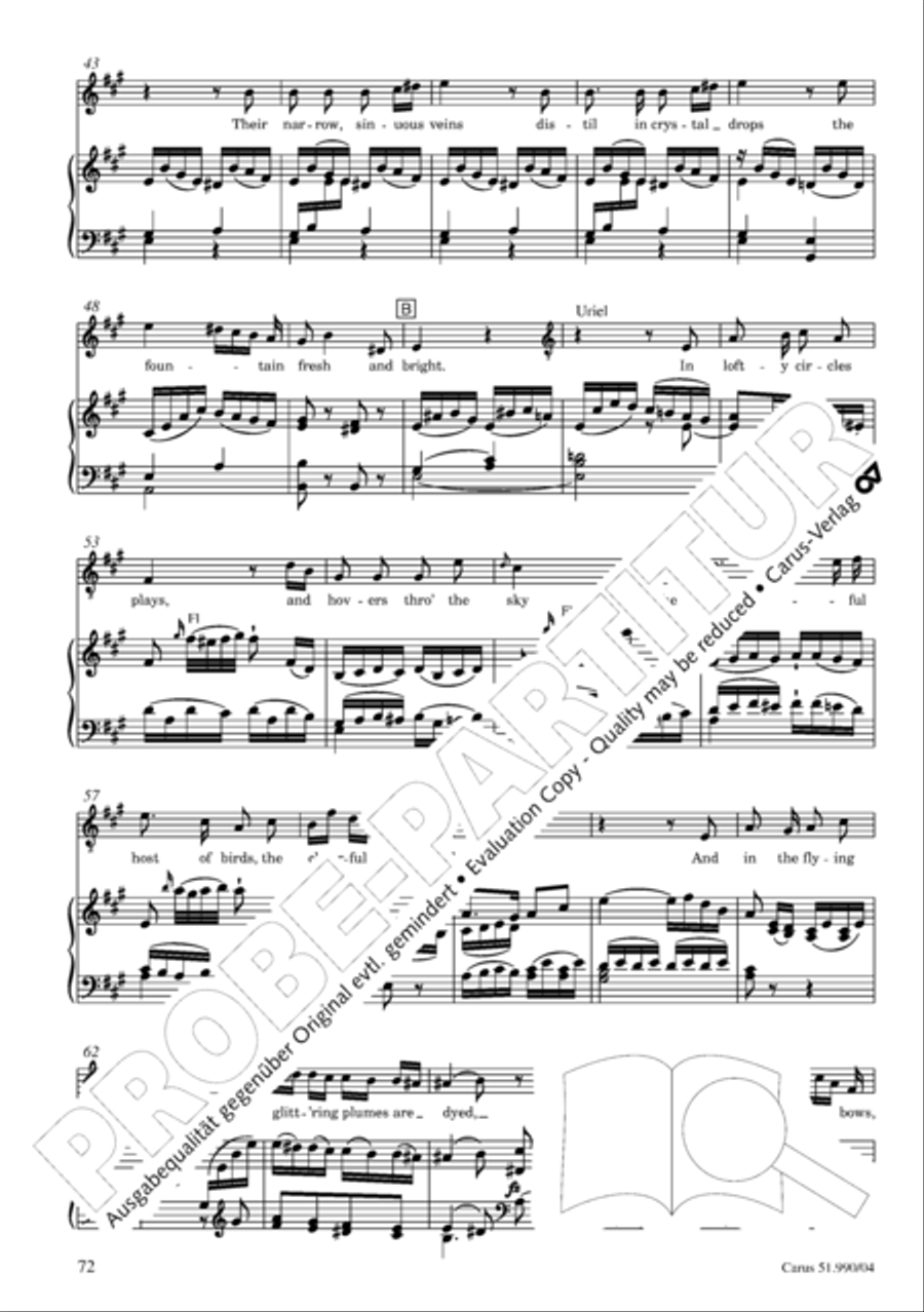 The Creation 4-Part scores gallery preview page 73