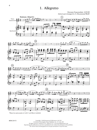 Allegretto (from a Sonata) (Downloadable)