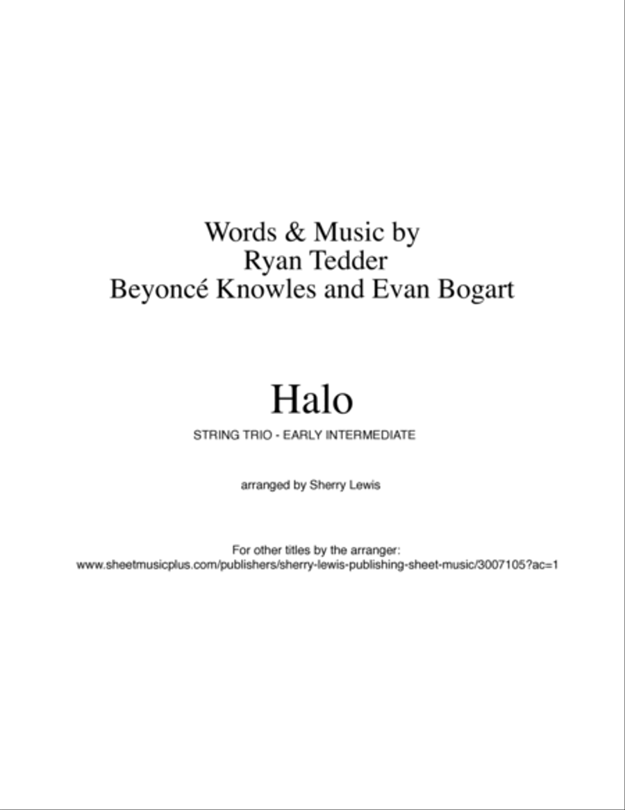 Halo String Trio scores gallery preview page 2