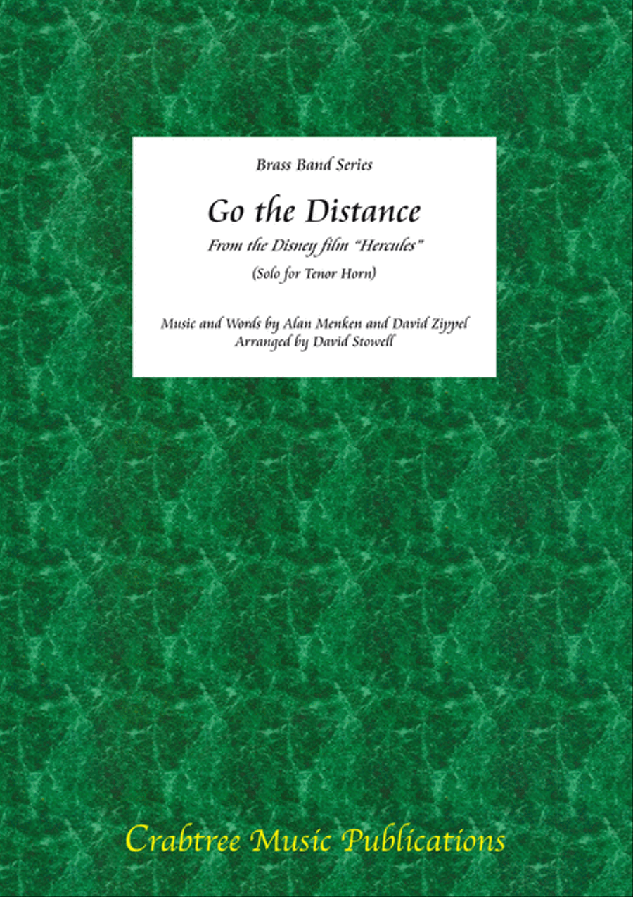 Go the Distance ( Horn Solo ) Brass Band scores gallery preview page 1