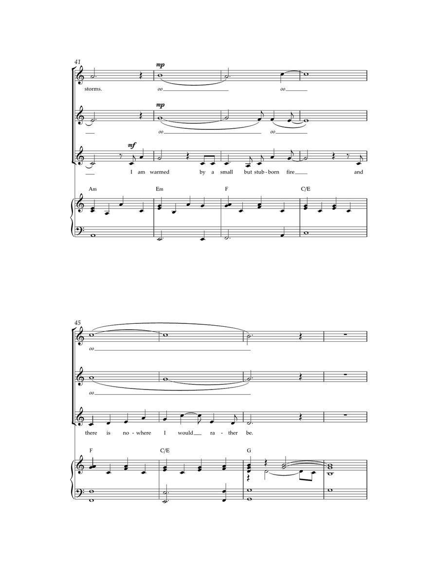 My House ('From Matilda The Musical') Choir scores gallery preview page 6