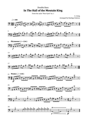 In the Hall of the Mountain King (for double bass solo)