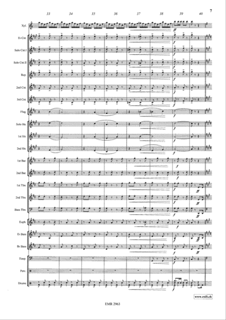 Zirkus Renz Brass Band scores gallery preview page 8