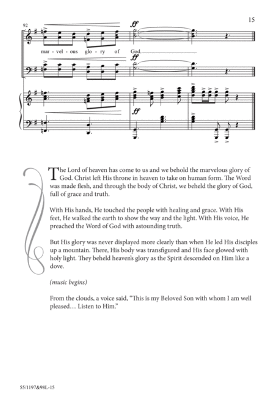 The Body of Christ 4-Part scores gallery preview page 7