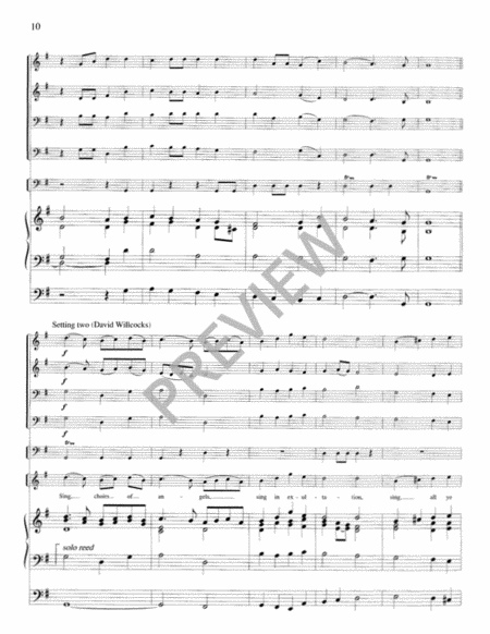 Festival Hymns for Organ, Brass, and Timpani - Volume 1, Christmas