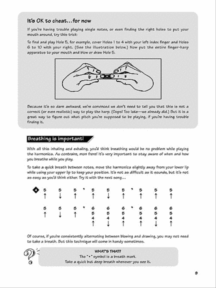 FastTrack Harmonica Method – Book 1 Harmonica scores gallery preview page 4