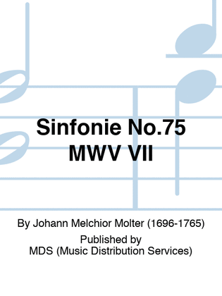 Sinfonie No.75 MWV VII