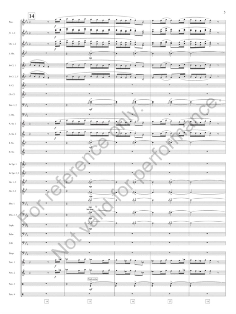 Arkansas Traveler Arkansas Traveler Concert Band scores gallery preview page 6