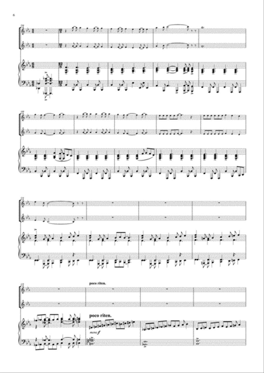 Bohemian Rhapsody Violin Solo scores gallery preview page 6