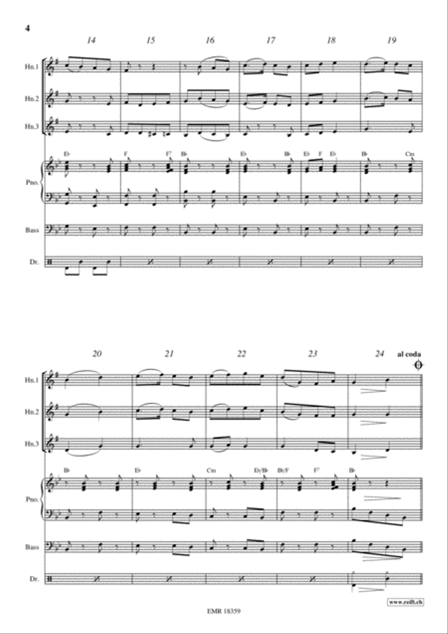 Yankee Doodle Horn scores gallery preview page 4