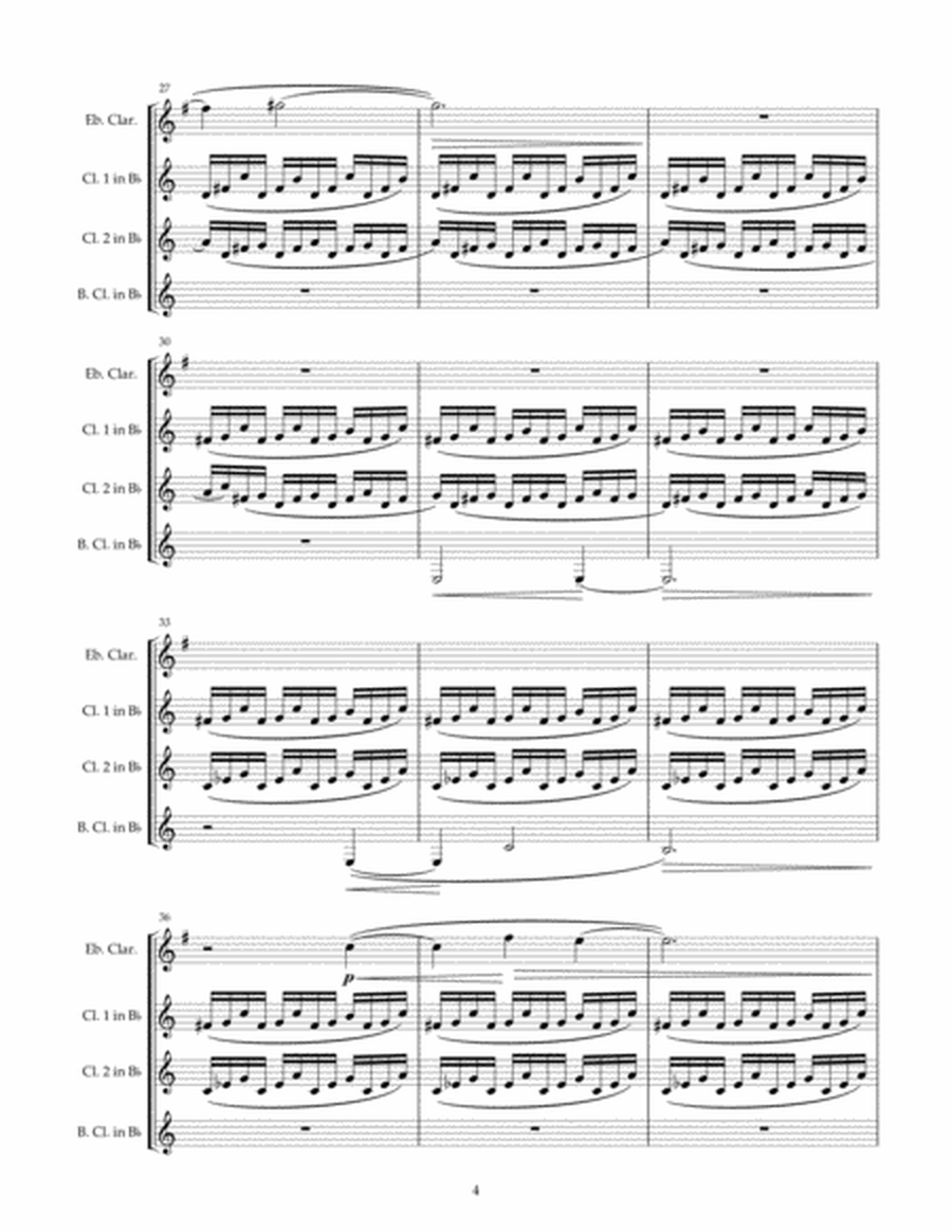 Decieve- A clarinet quartet image number null