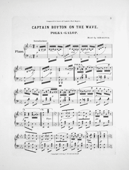 Captain Boyton on the Wave Polka-Galop