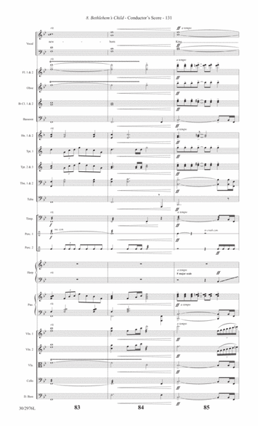 Bethlehem's Child - Full Score