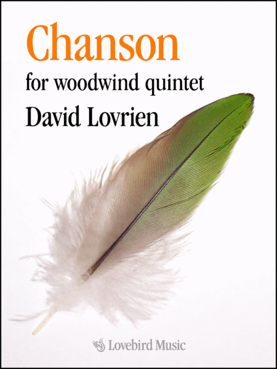 Chanson Woodwind Quintet scores gallery preview page 1