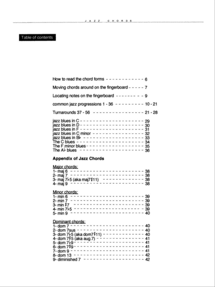Ultimate Guitar Chords Electric Guitar scores gallery preview page 14
