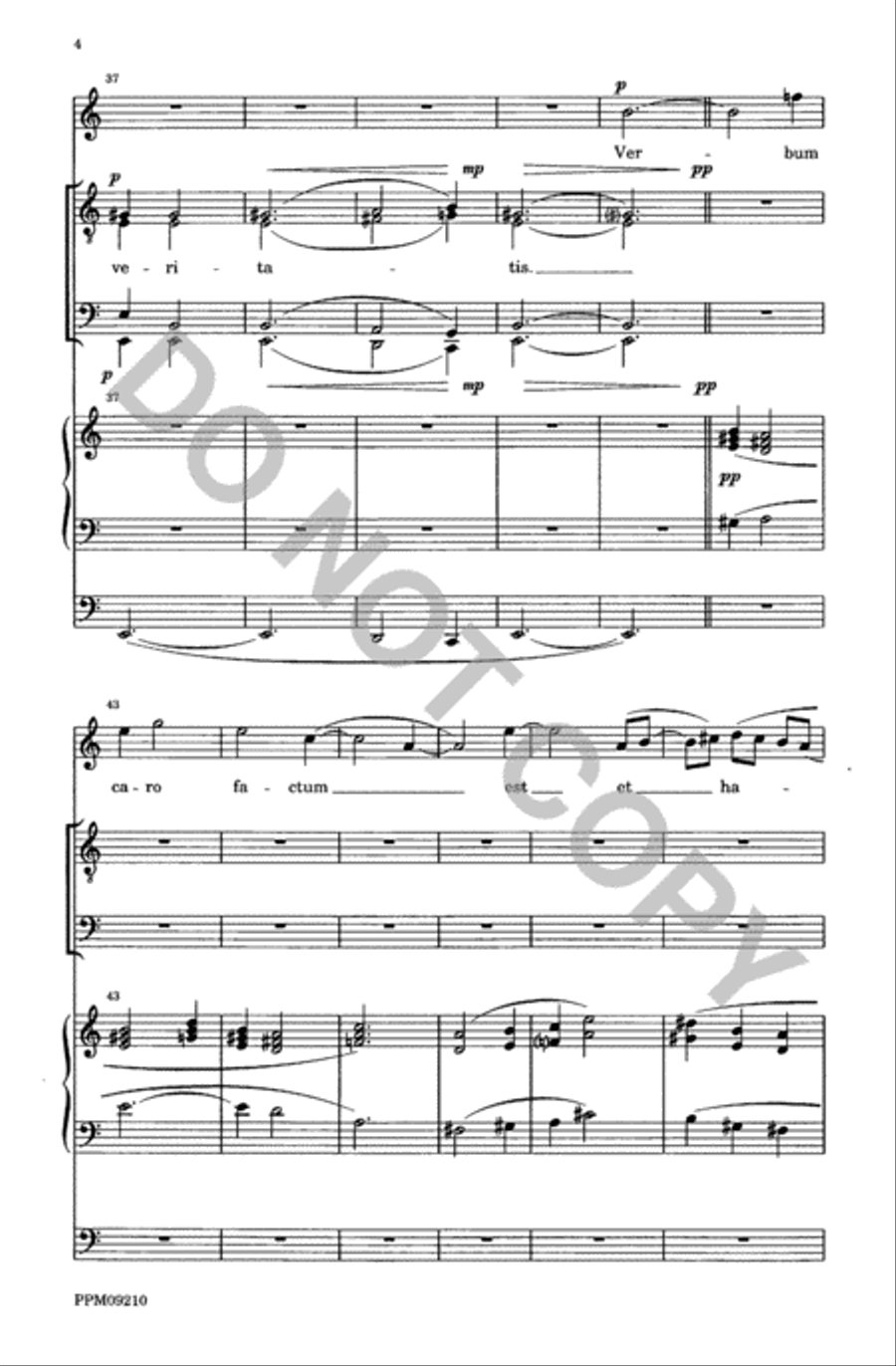 Verbum Caro Factum Est Verbum Caro Factum Est TTBB scores gallery preview page 5