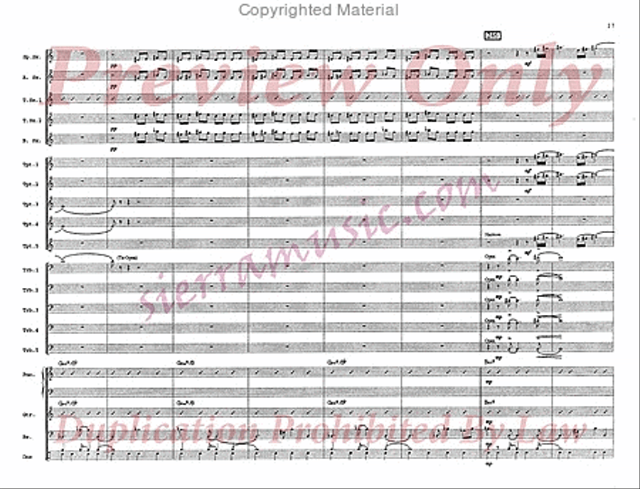Temple Street Temple Street Jazz Ensemble scores gallery preview page 28