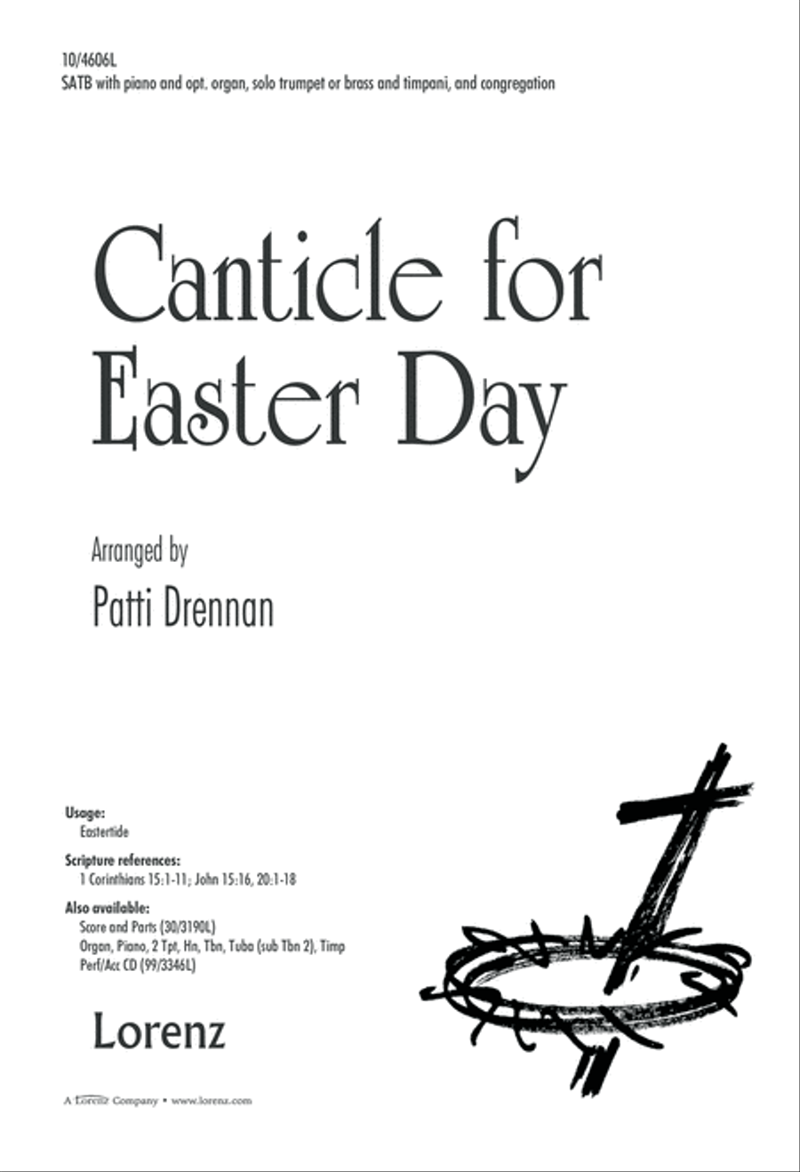 Canticle for Easter Day 4-Part scores gallery preview page 1