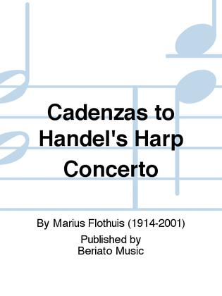 Cadenzas to Handel's Harp Concerto