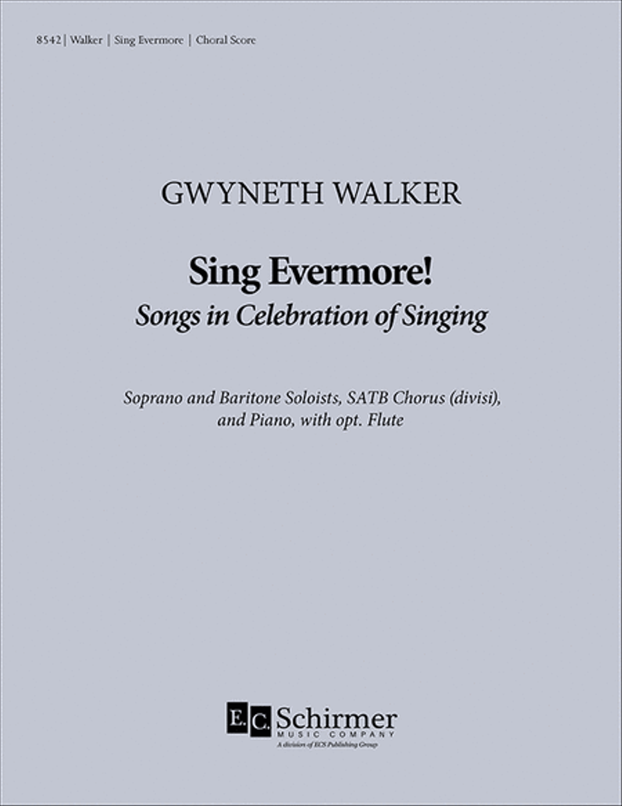 Sing Evermore! (Choral Score) Divisi scores gallery preview page 1