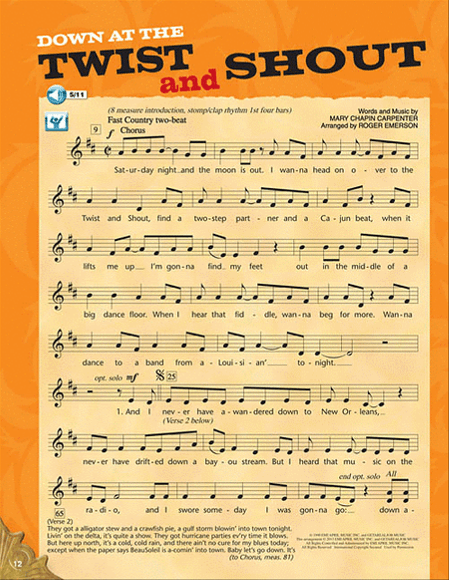 Let's Jam! It's Our Band Choir scores gallery preview page 7