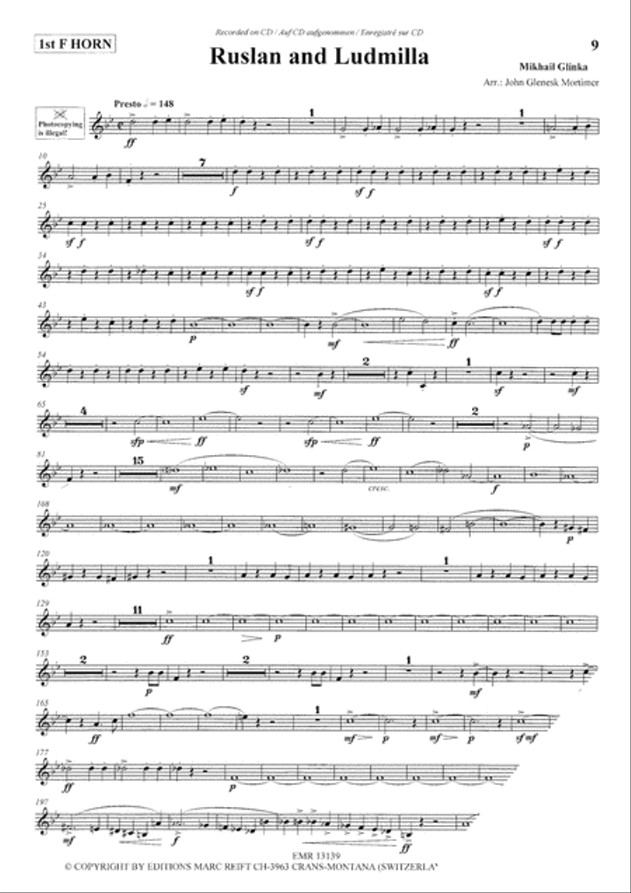 Play The 1st Horn With The Philharmonic Wind Orchestra Concert Band scores gallery preview page 6