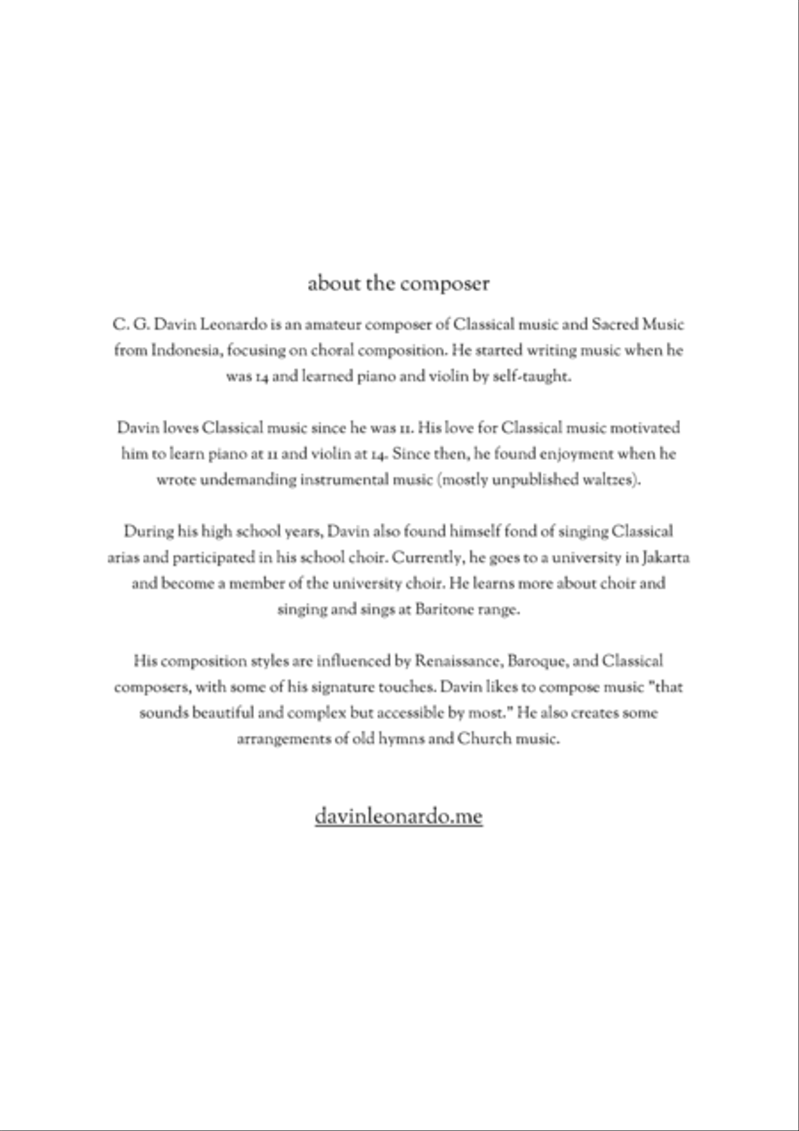 La Pietà for Violin and Harpsichord duet String Orchestra scores gallery preview page 3