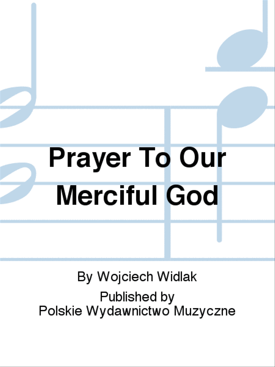 Prayer To Our Merciful God 4-Part scores gallery preview page 1